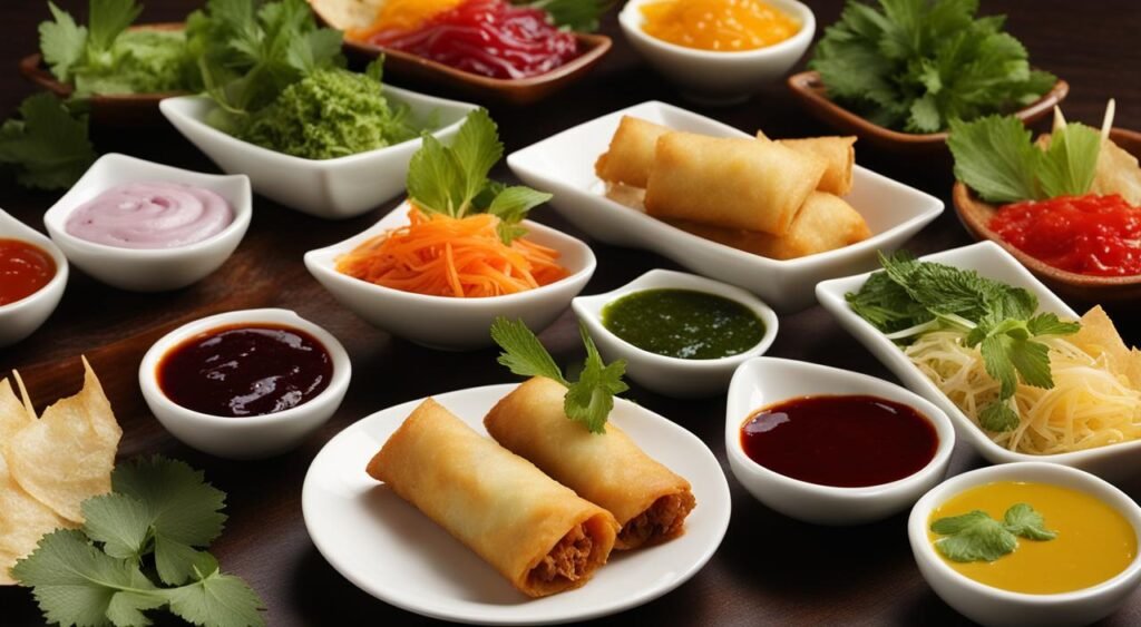 Acompanhamentos para Rolinho Primavera