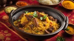 Biryani de Cordeiro: Sabor da Índia em sua Casa