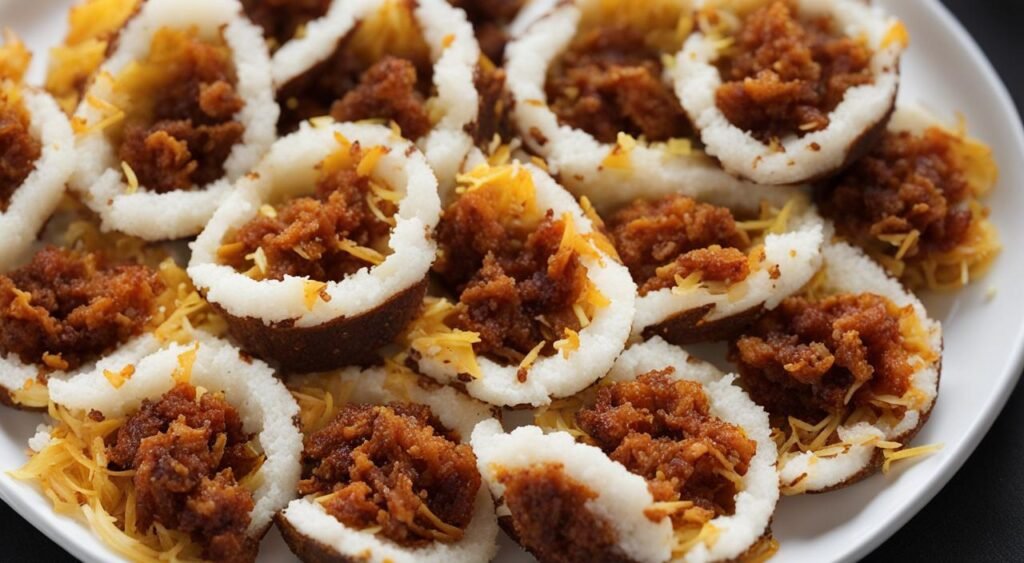 Bolinho de Mandioca com Carne-Seca