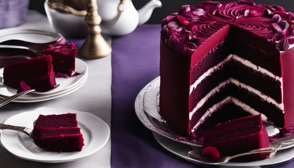 Bolo Red Velvet com Beterraba