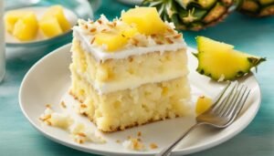Bolo de Abacaxi com Coco: Tropicalidade em Cada Fatia