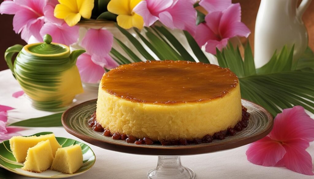 Bolo de Coco com Calda