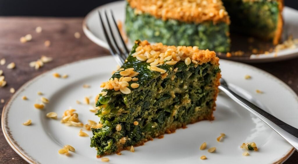 Bolo de Espinafre Low Carb
