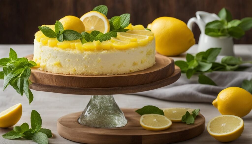 Bolo de Limão Cremoso