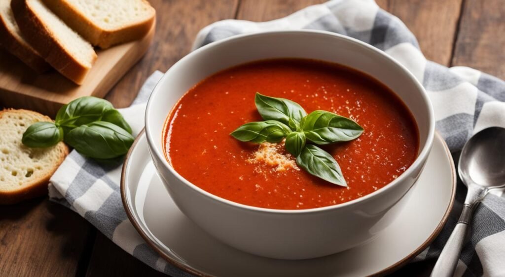 Como Servir Caldo de Tomate