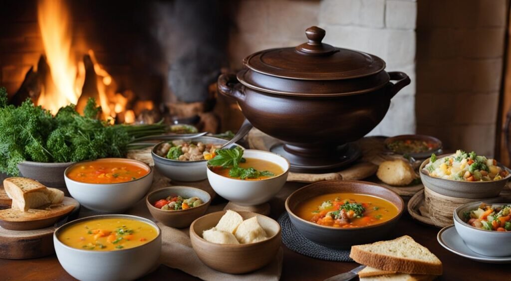 Como Servir Sopa de Frango