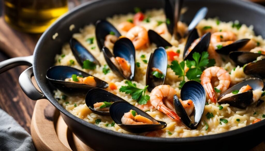 Como fazer Risoto de Frutos do Mar