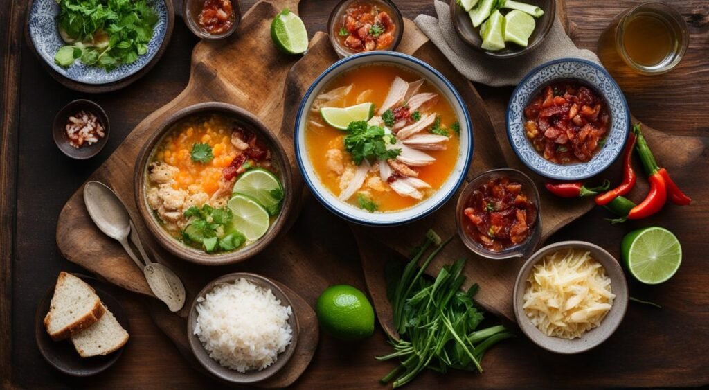 Como servir Caldo de Mandioca