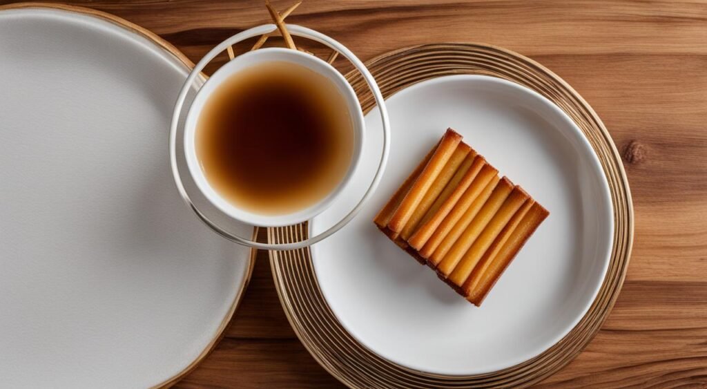 Como servir o Canudo de Doce de Leite