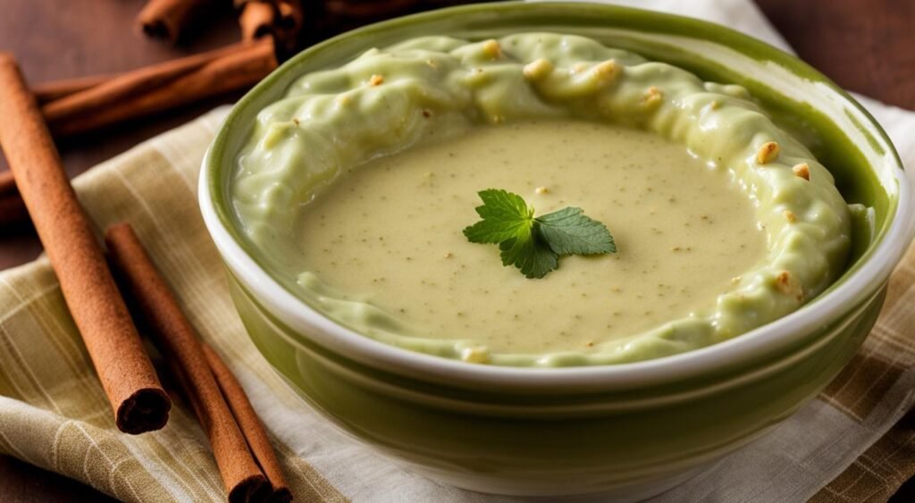 Curau de Milho Verde com Canela