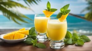 Daiquiri de Manga: Exotismo em um Drink Sem Álcool