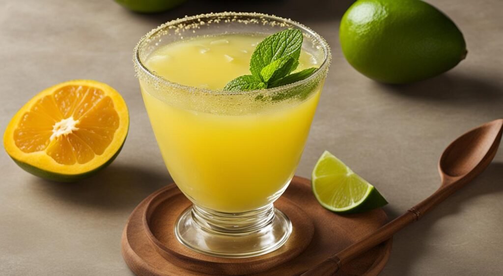 Daiquiri de Manga com Gengibre