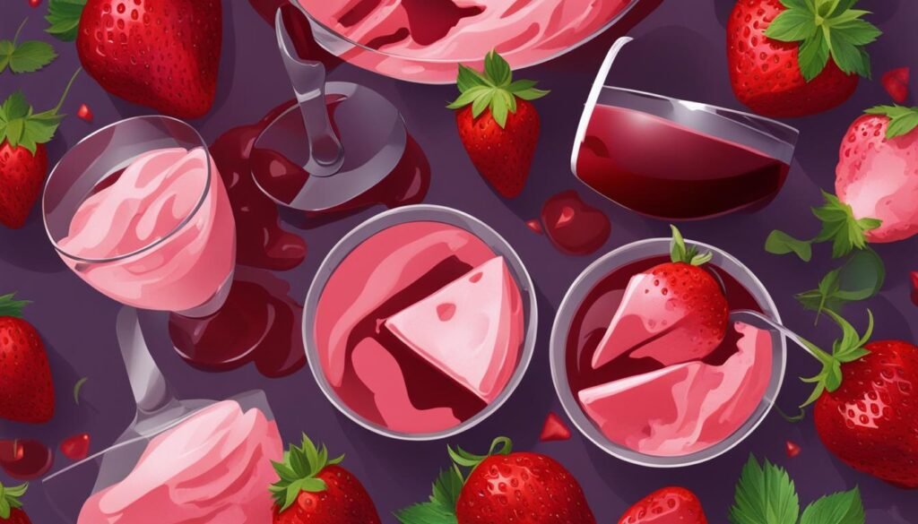 Dica de Vinho para Acompanhar o Sorvete de Morango