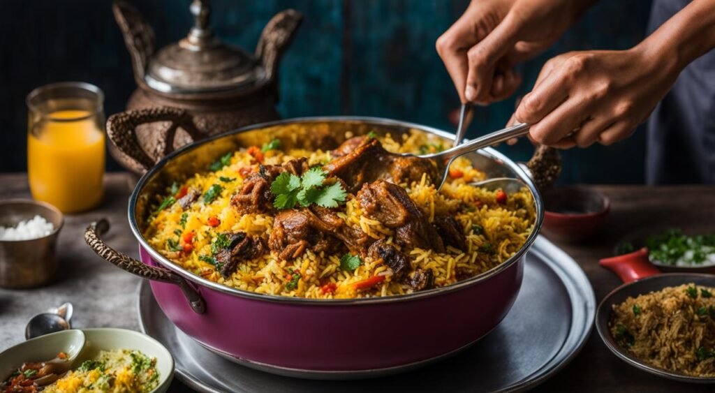 Dicas para Servir Biryani de Cordeiro