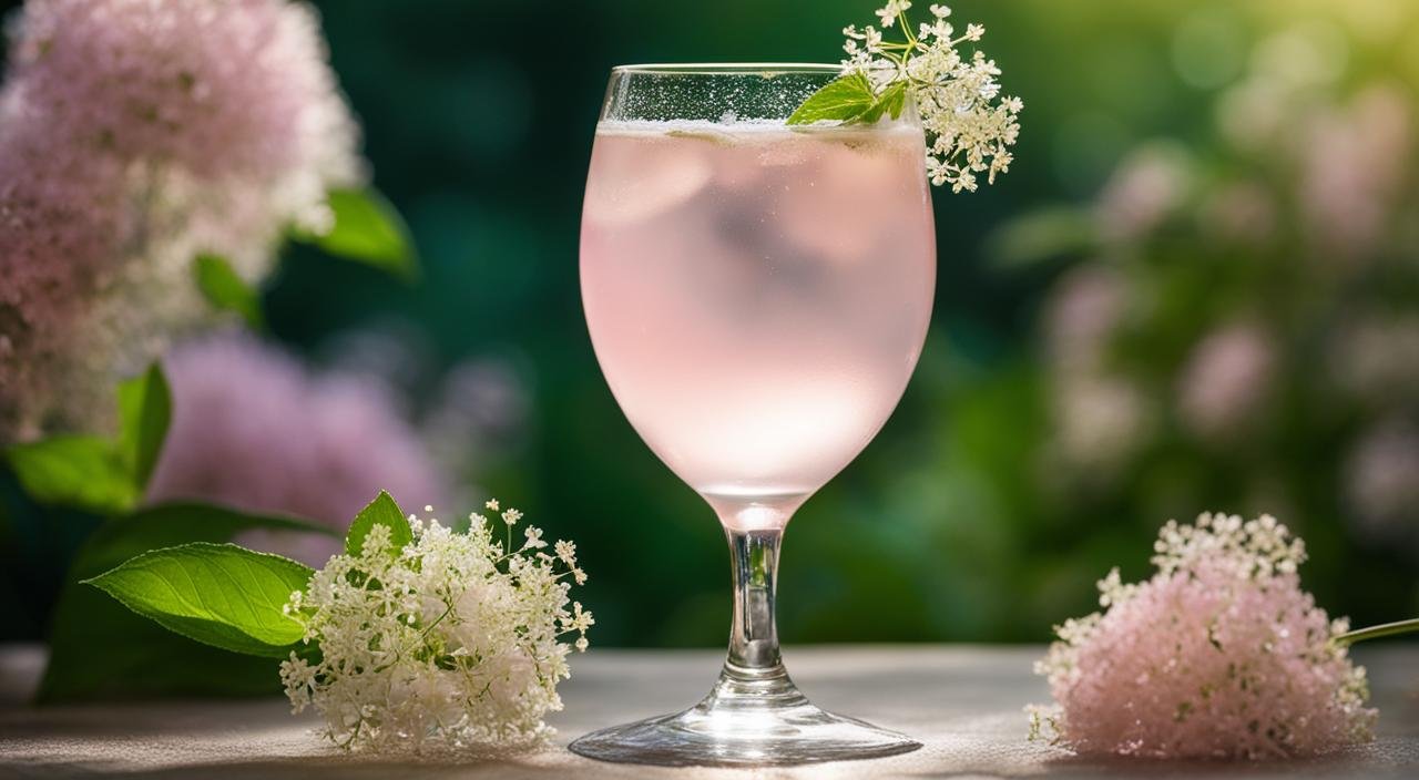 Elderflower Gin Fizz