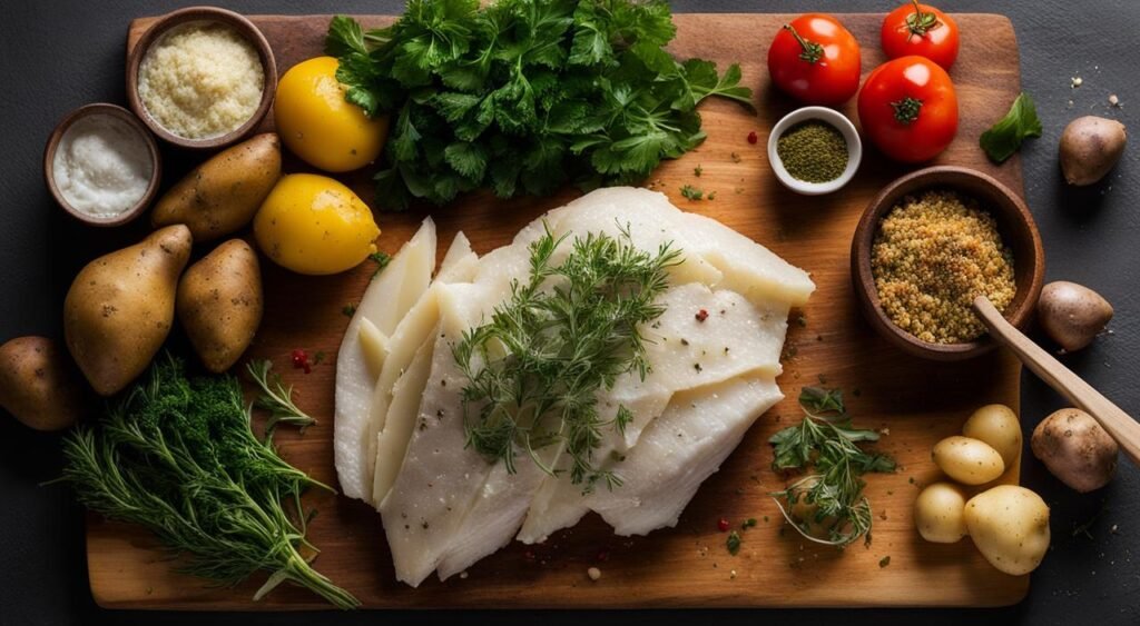 Escolha dos ingredientes