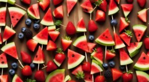 Espetinho de Frutas: Opção Leve para Petiscar