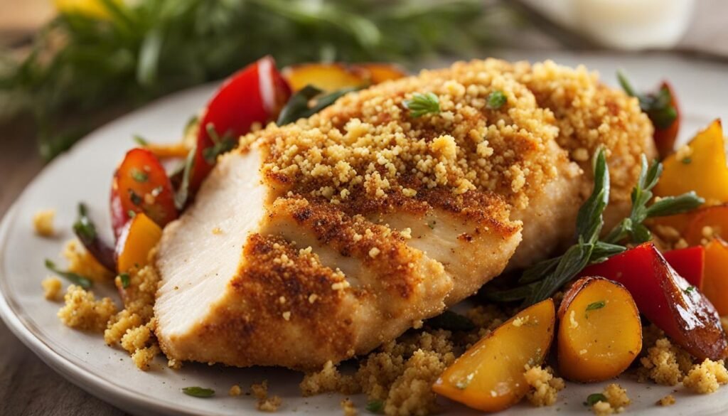 Filé de Frango Empanado