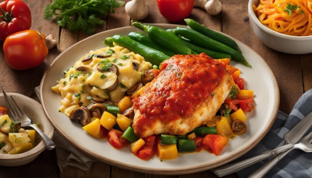 Frango à Parmegiana saudável