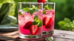 Gimlet de Morango: Uma Variação Frutada e Refrescante