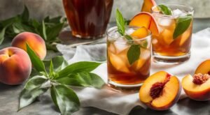 Ice Tea de Pêssego: Delicie-se sem Álcool