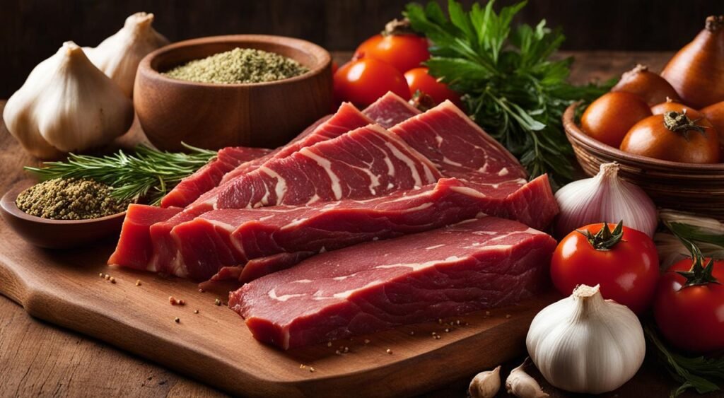 Ingredientes do Barreado Paranaense