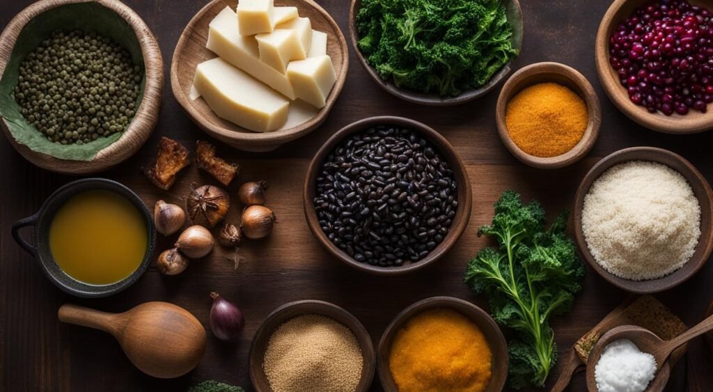Ingredientes do Tutu à Mineira