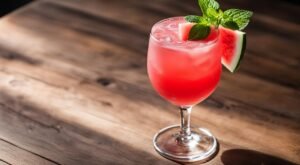 Mocktail de Melancia: Sabor e Frescor sem Álcool