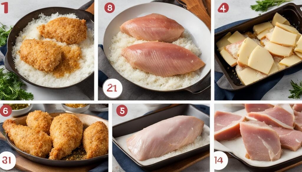 Modo de Preparo do Frango à Cordon Bleu
