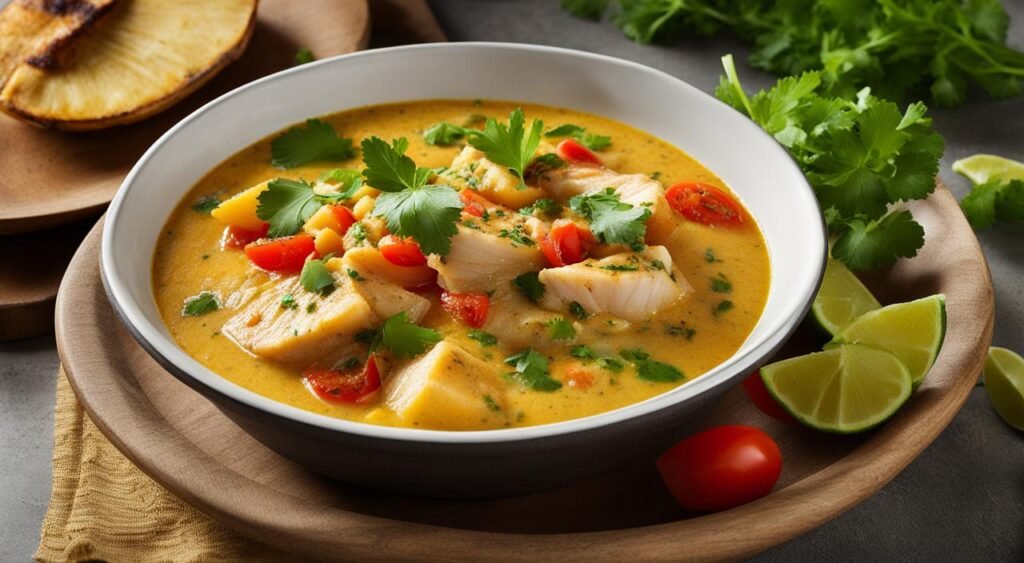 Moqueca Capixaba com Banana-da-terra Moqueca Capixaba com Banana-da-terra