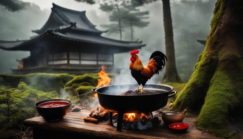 Origem do Frango Teriyaki
