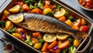 Peixe assado no forno: Uma Explosão de Sabor