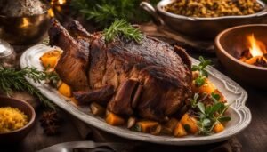 Pernil de Cordeiro Assado: Tradição e Sabor Reunidos