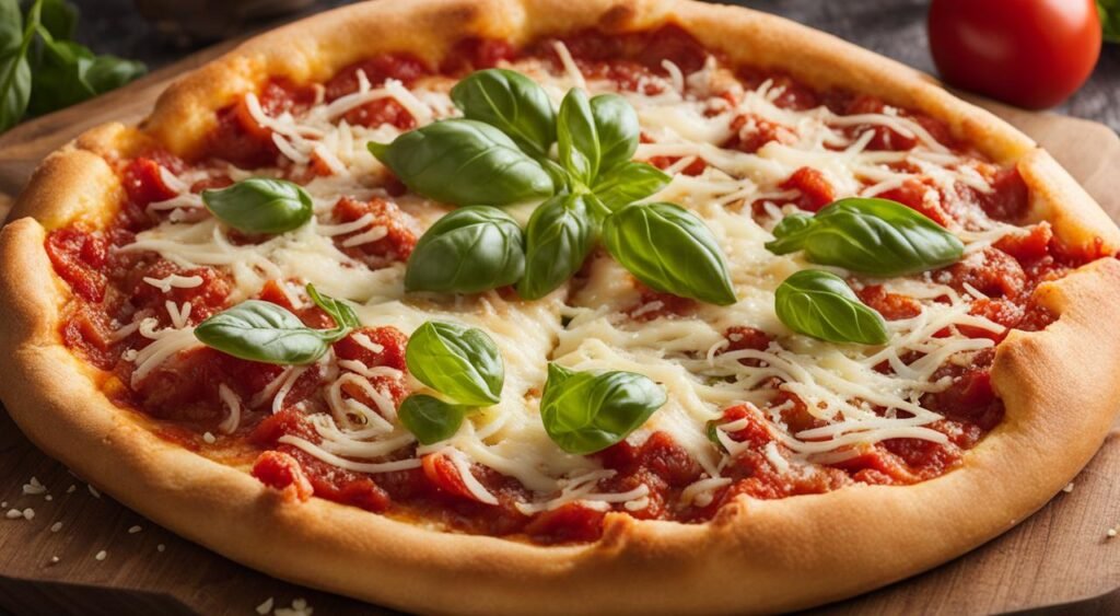 Pizza de Alho e Parmesão