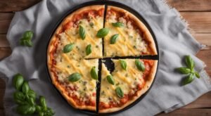 Pizza de Quatro Queijos: Uma Explosão de Sabores Queijosos