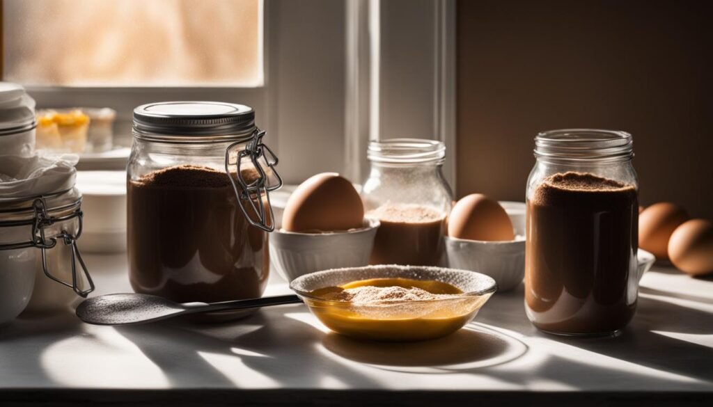 Preparando a Massa do Bolo de Nutella