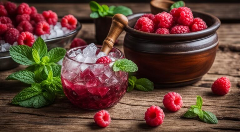 Raspberry Smash: Uma Explosão de Framboesas no seu Gin - Manda Receitas