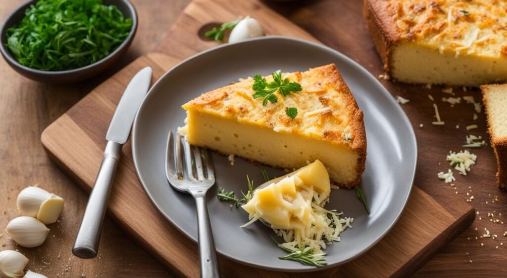 Receita Rápida de Bolo Salgado de Queijo