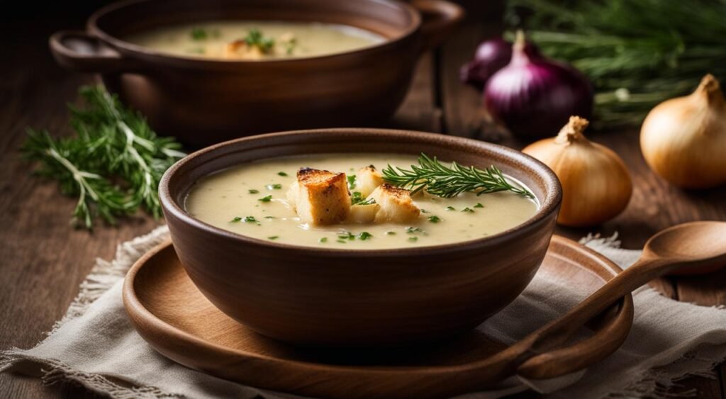 Receita Rápida de Sopa de Cebola