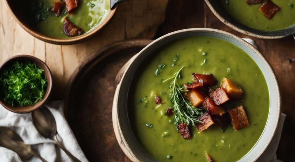 Receita de Caldo de Ervilha com Bacon