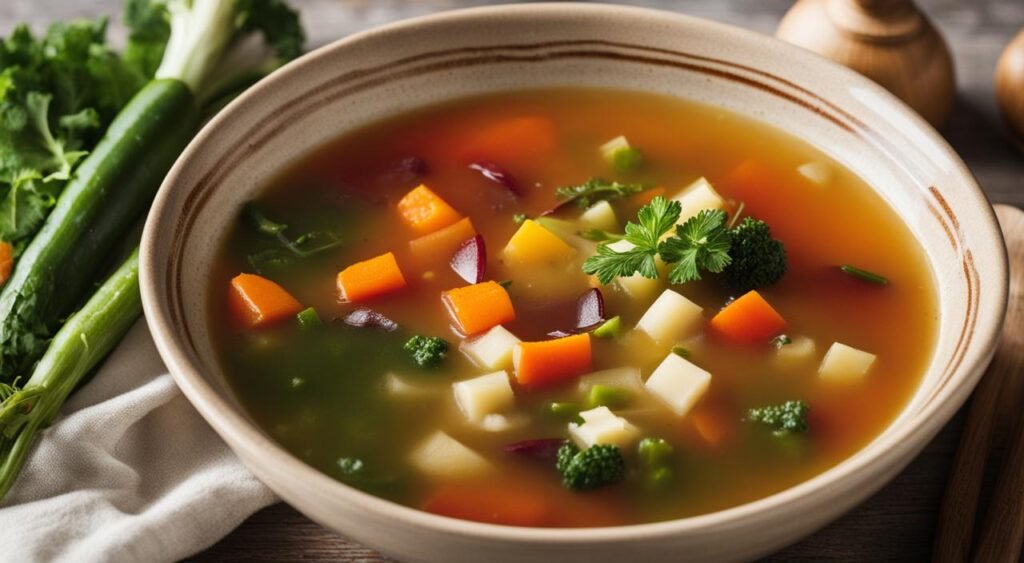 Receita de Caldo de Legumes