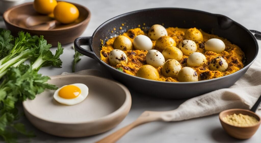 Receita de Ovos de Codorna Veganos