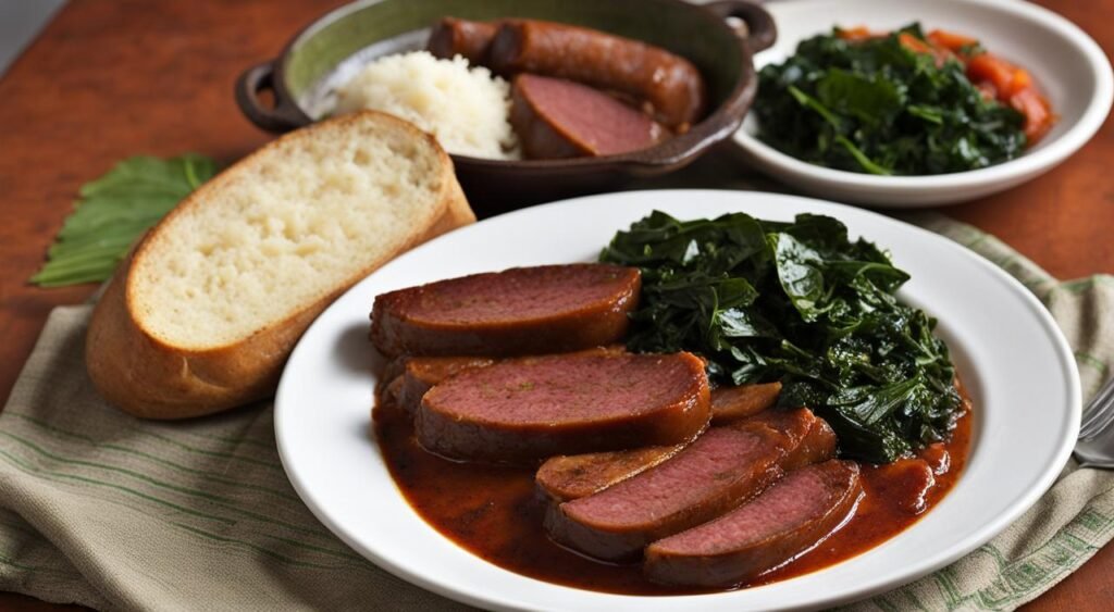 Receita de dobradinha com linguiça