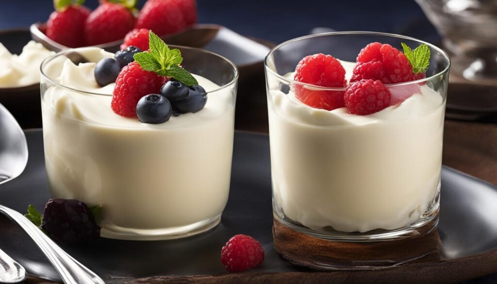Sobremesa Gelada de Creme