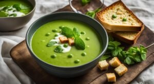 Sopa de Ervilha com Hortelã: Uma Receita Refrescante