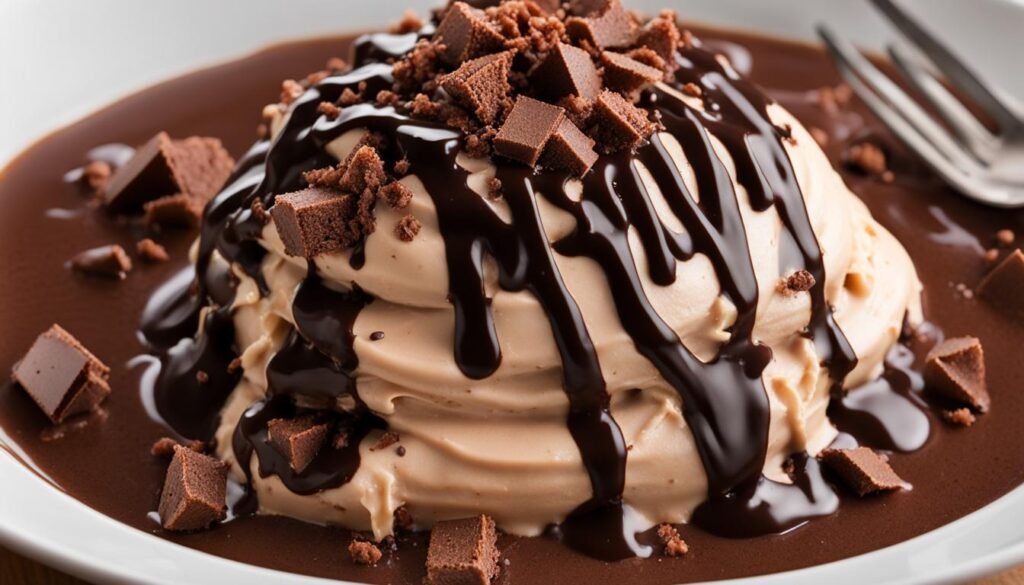 Sorvete de Chocolate Cremoso