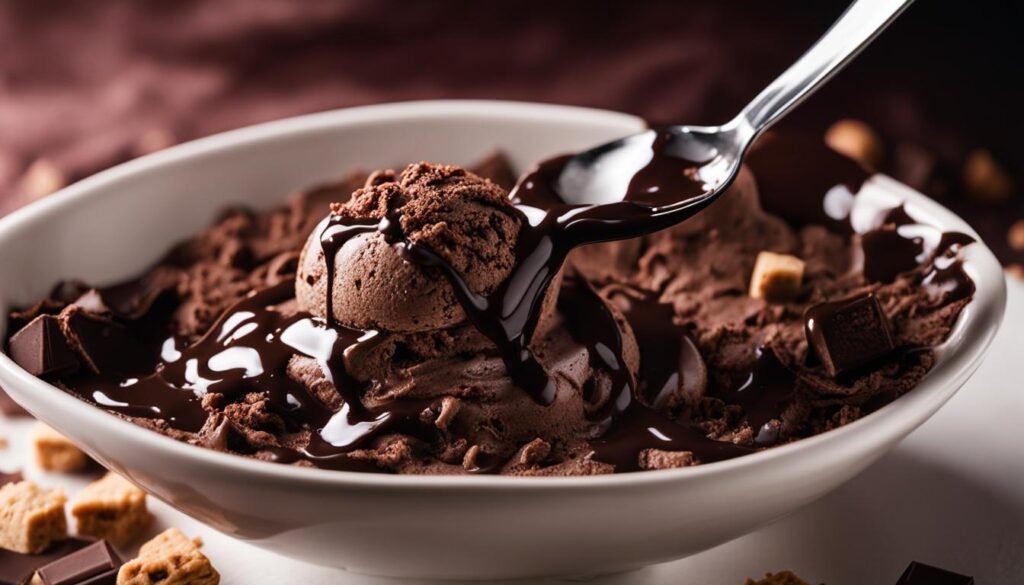 Sorvete de Chocolate Cremoso