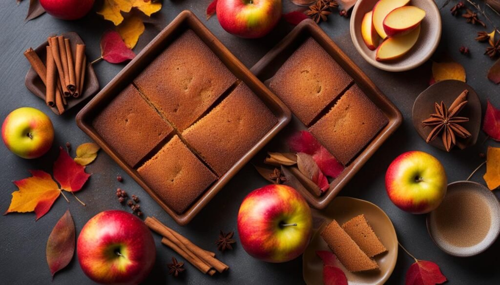 Variações saudáveis do bolo de maçã com canela