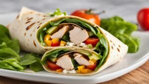 Wrap de Frango: Uma Opção Prática e Saborosa