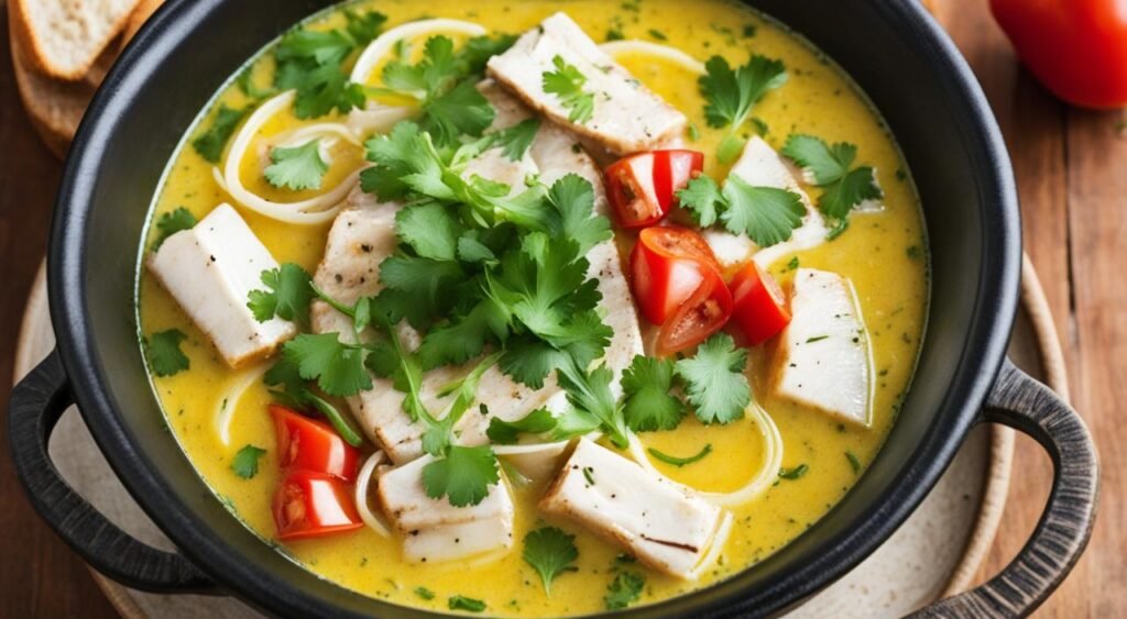 moqueca de arraia simples